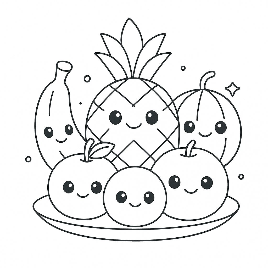 Chibi Five-Fruit Tray