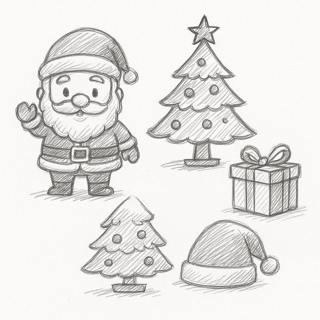 Pencil Sketch Style