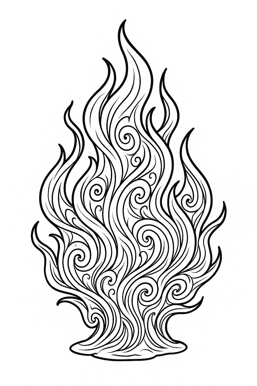 Hyper-Realistic Flame