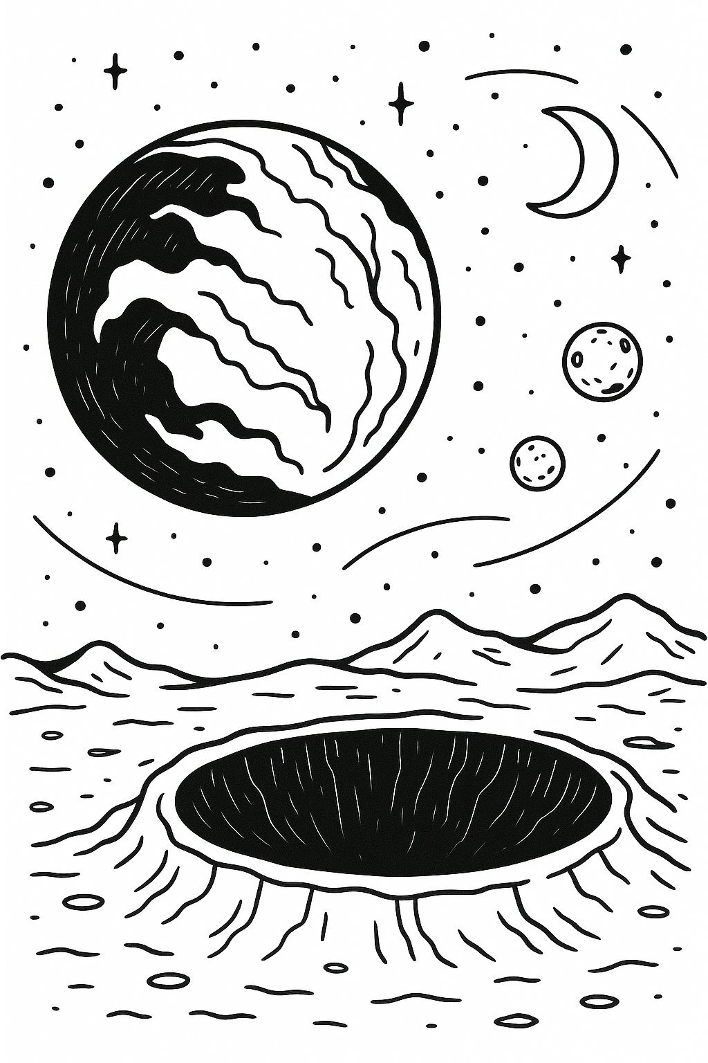Creative Planet Coloring Pages for Kids 2026 – PDF Download