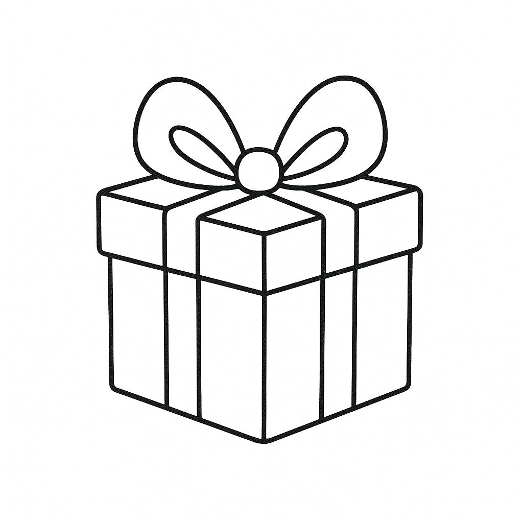 Cutest Gift Box Coloring Pages for Kids 2026