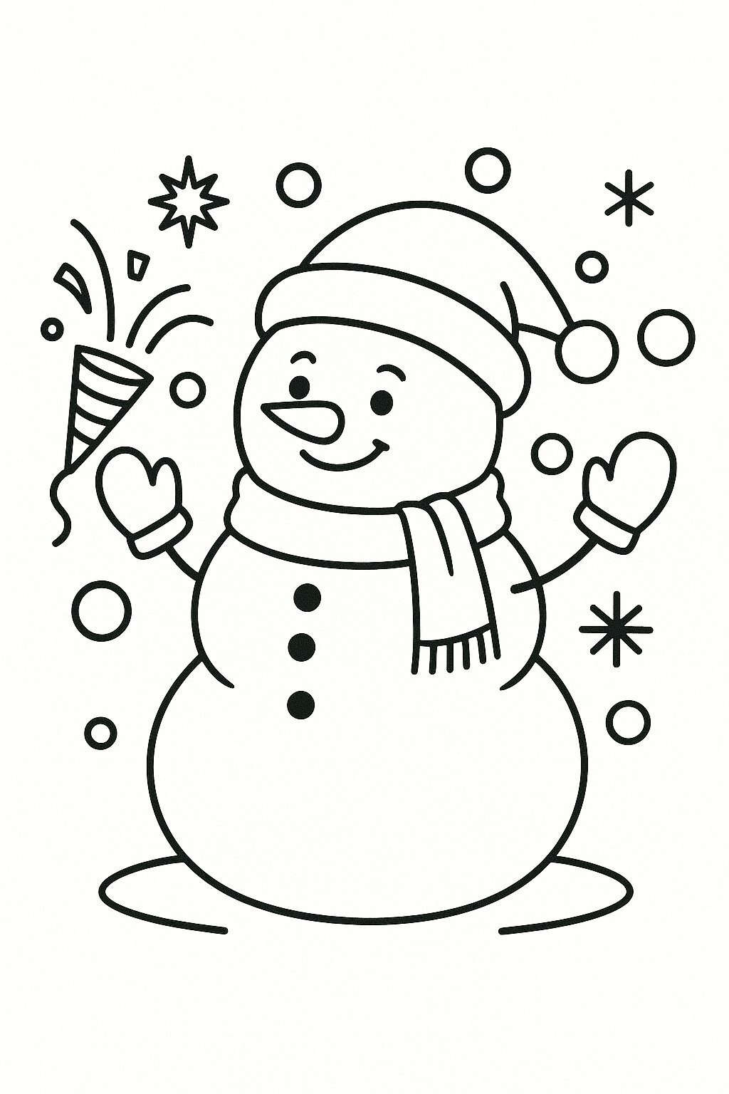 Festive Snowman