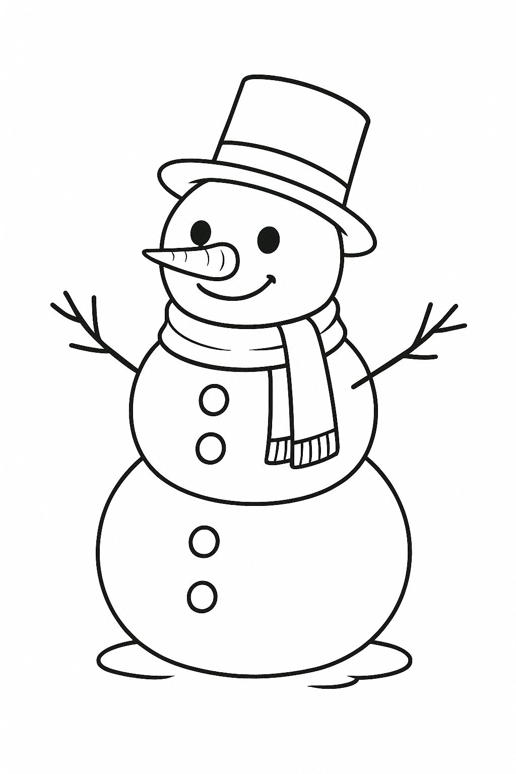 Classic Snowman