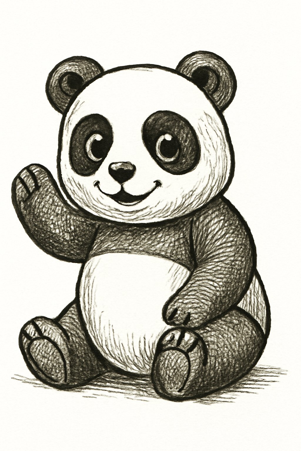 Vintage Panda