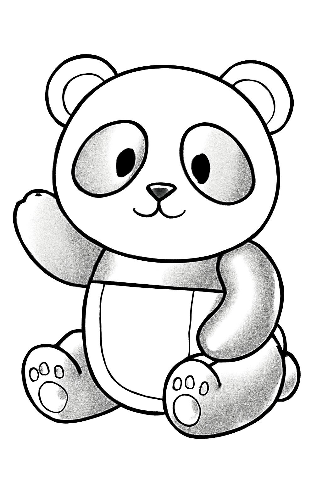 Metallic Panda