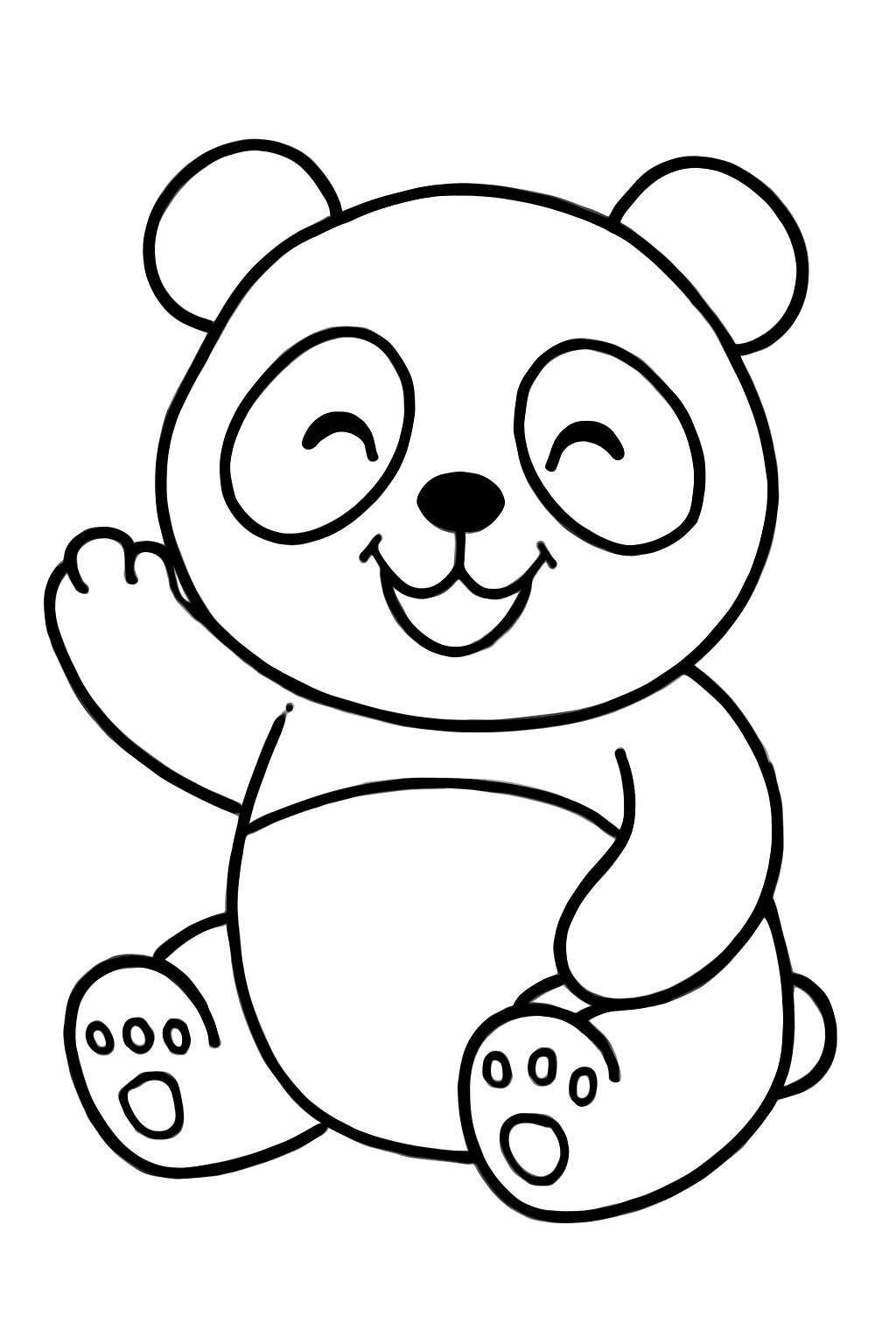 Smiling Panda