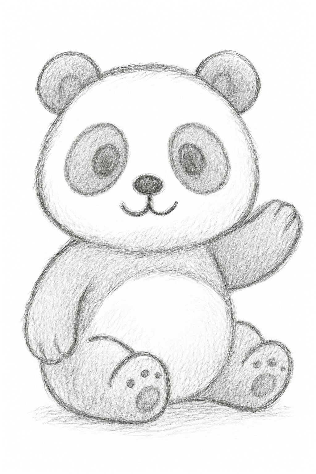 Dreamy Pastel Panda