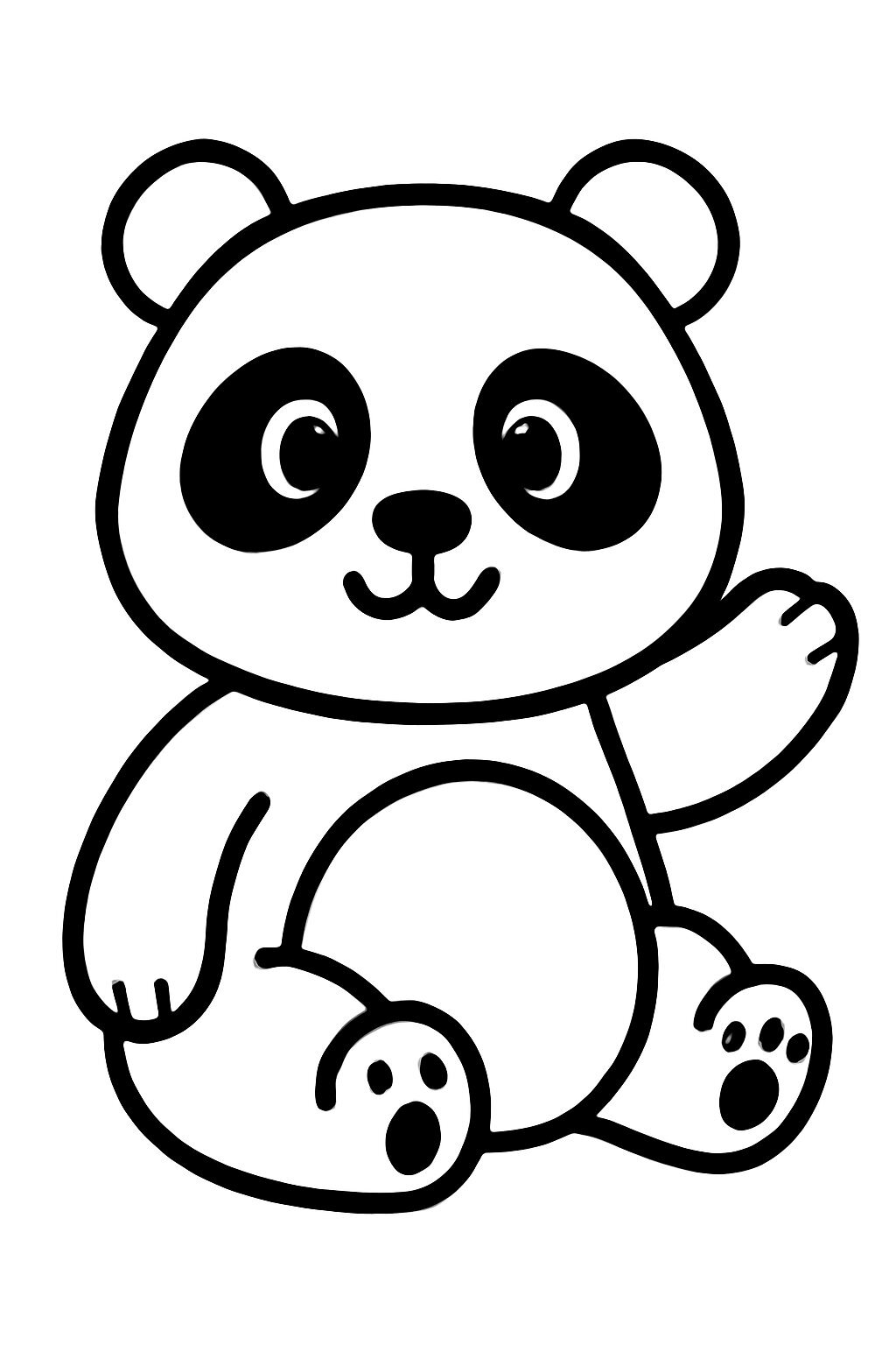 Cute Cartoon Panda