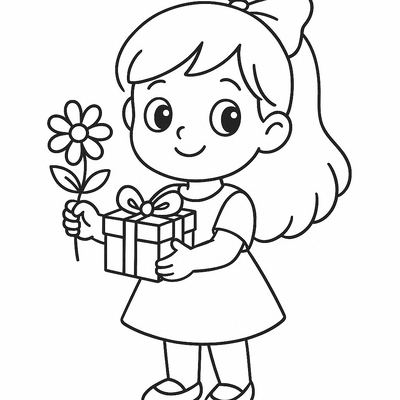 Beautiful and Printable March 8 Coloring Pages for Kids PDF 2026
