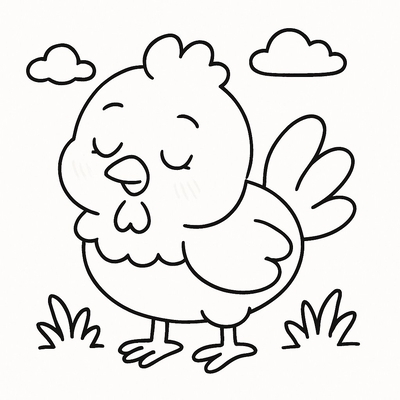 Chicken Coloring Pages for Kids 2026 - Free PDF