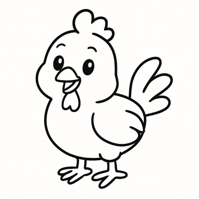 Chicken Coloring Pages for Kids 2026 - Free PDF