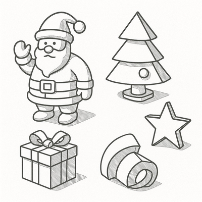 Christmas Coloring Pages for Kids 2026 | Free PDF Download