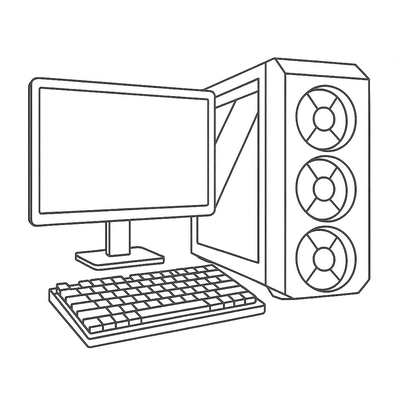 Creative Computer Coloring Pages for Kids 2026 – Download PDF