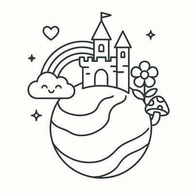 Creative Planet Coloring Pages for Kids 2026 – PDF Download
