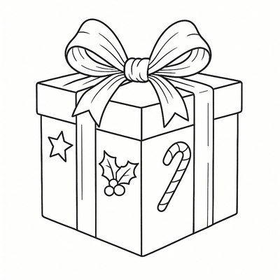 Cutest Gift Box Coloring Pages for Kids 2026