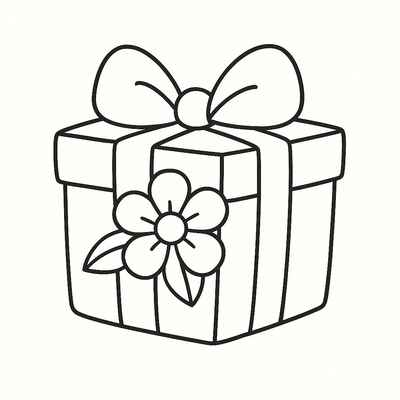 Cutest Gift Box Coloring Pages for Kids 2026