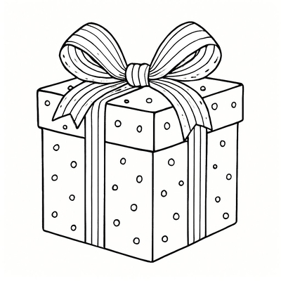 Cutest Gift Box Coloring Pages for Kids 2026