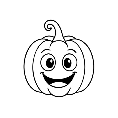 Cutest Pumpkin Coloring Pages for Kids 2026