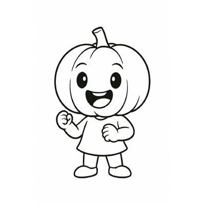 Cutest Pumpkin Coloring Pages for Kids 2026