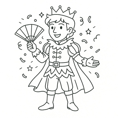 Cutest Royal Princess Coloring Pages for Kids 2026