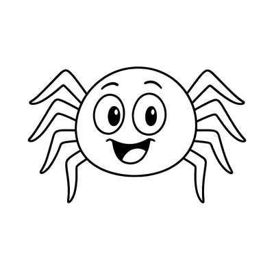 Cutest Spider Coloring Pages for Kids 2026 – PDF Download