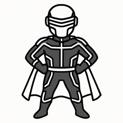 Electric Superhero Coloring Pages for Kids 2026 - Free PDF