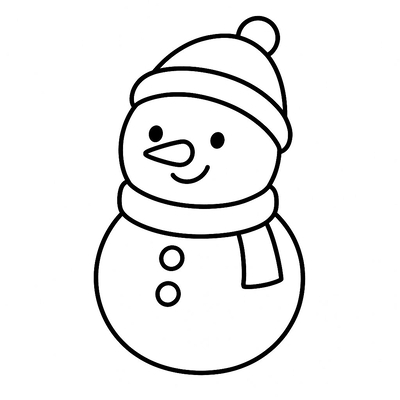 Fun Snowman Coloring Pages for Kids 2026