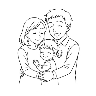 Mom and Dad Coloring Pages for Kids PDF – Beautiful and Easy to Print 2026