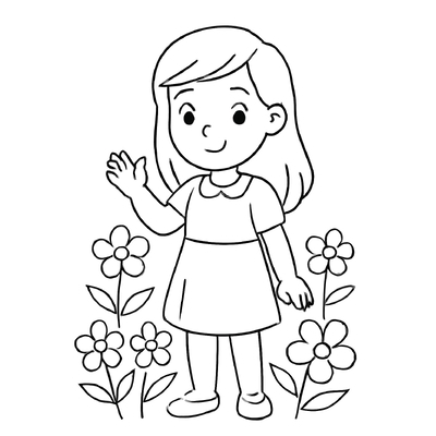 Mountain Landscape Coloring Pages for Kids 2026