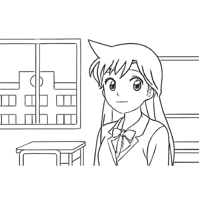 Ran Mori Coloring Pages for Kids 2026 – Free PDF Download