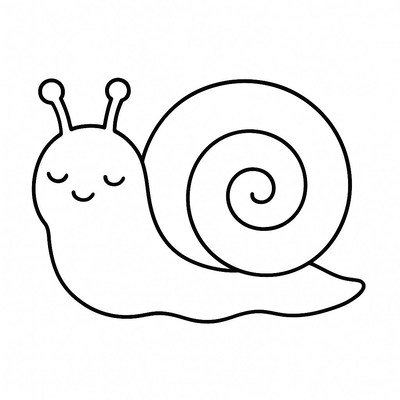 Snail Coloring Pages for Kids 2026 - Free PDF