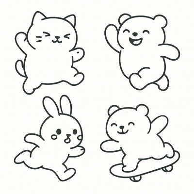 Squishy Coloring Pages for Kids 2026 – Free PDF Download
