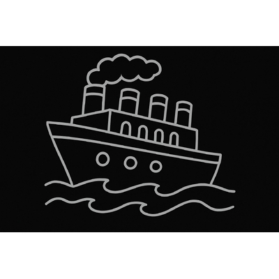 Titanic Ship Coloring Pages for Kids 2026 - Free PDF