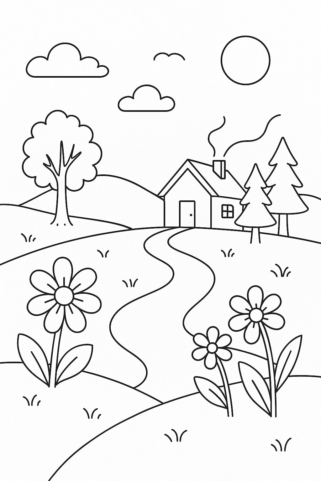 Black-and-White Sketch