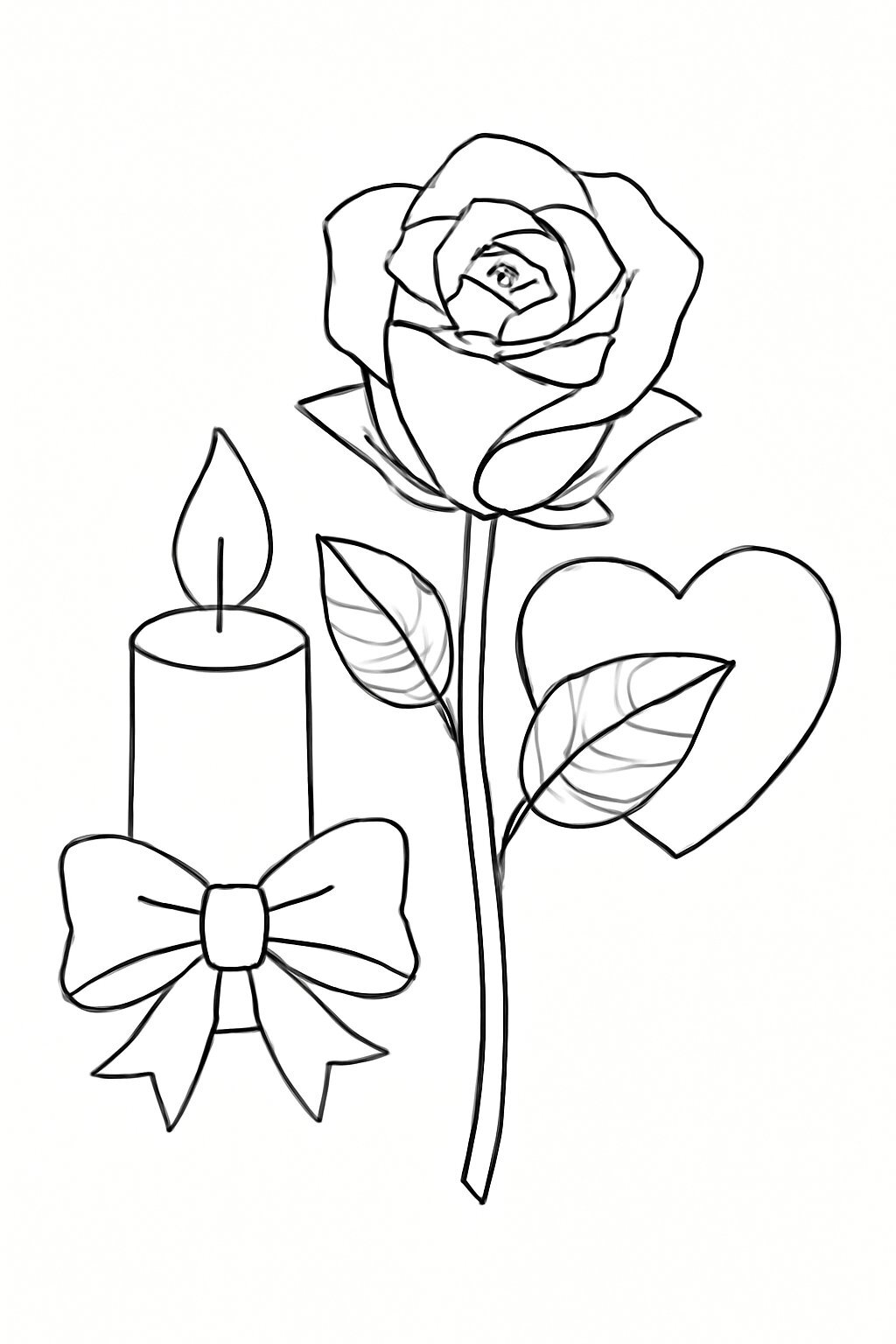 Beautiful Rose Coloring Pages for Kids 2026 | PDF Download