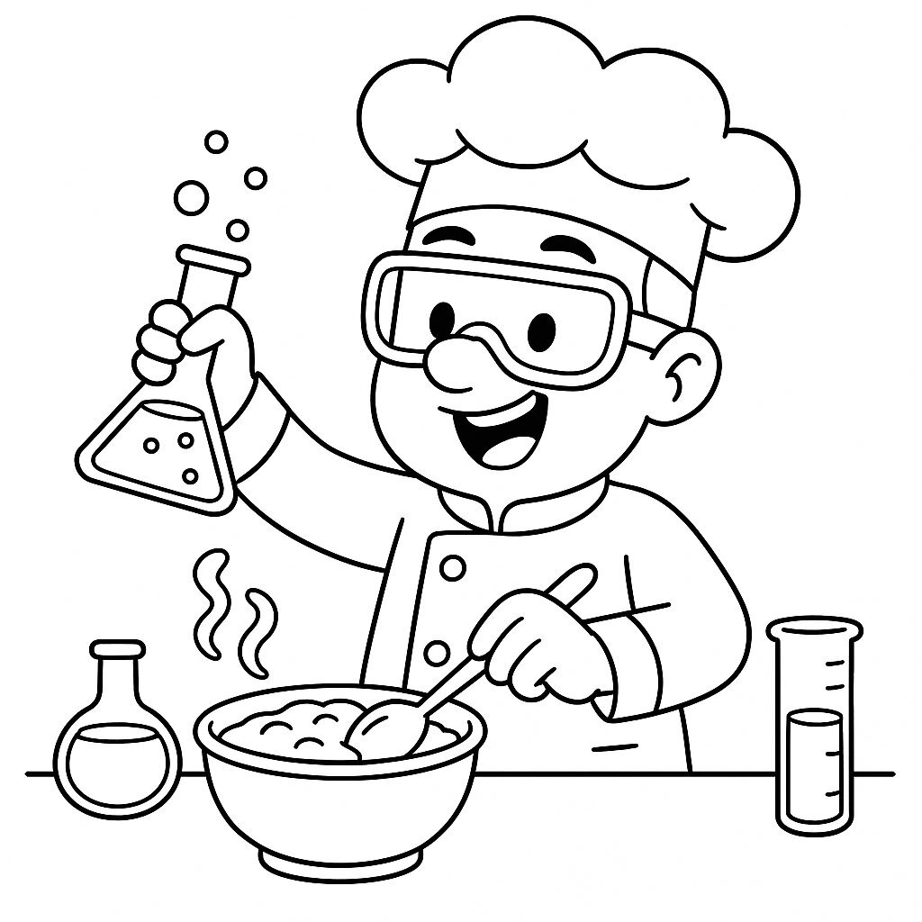 Chef Coloring Pages for Kids 2026