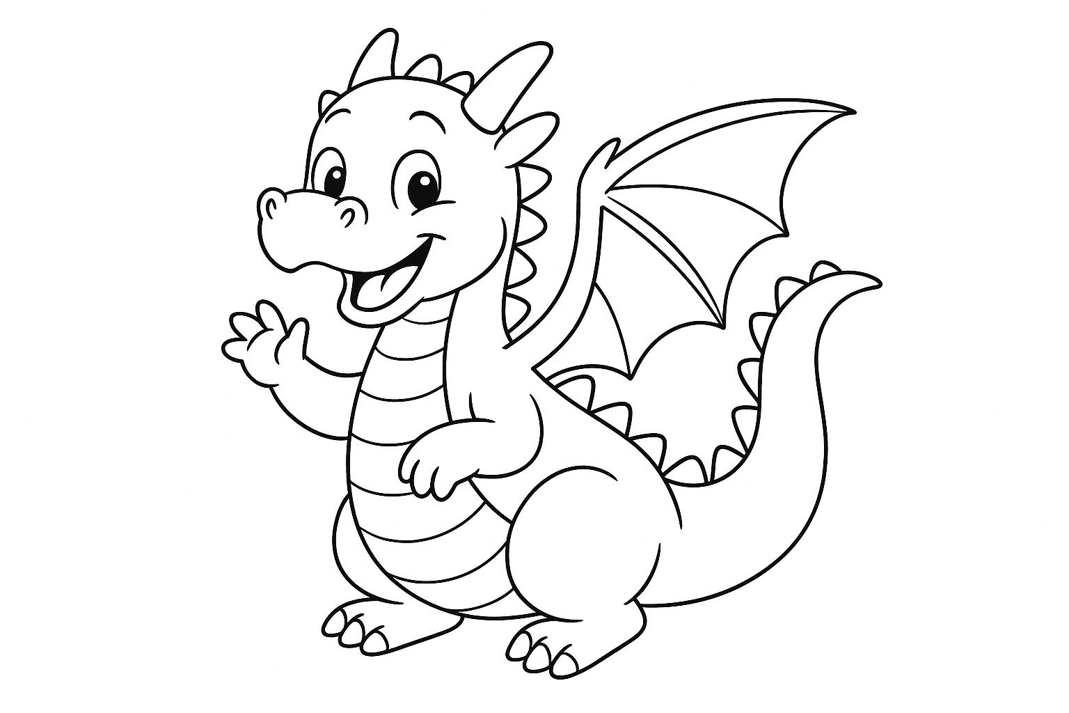 Cartoon Dragon