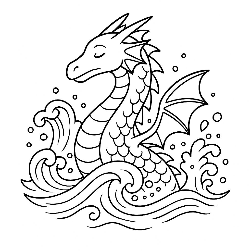 Cutest Dragon Coloring Pages for Kids 2026 – Easy PDF Download