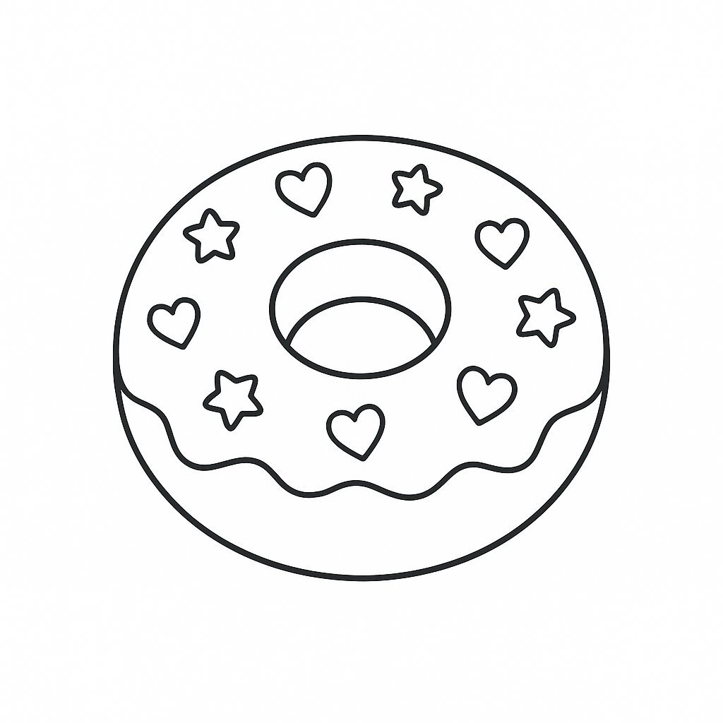 Cheerful Donut