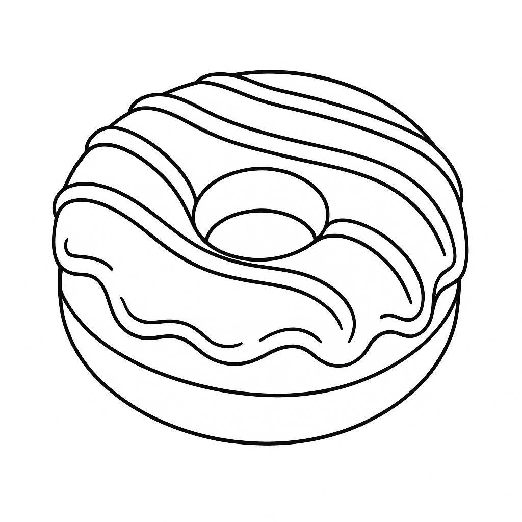 Creative 3D Donut