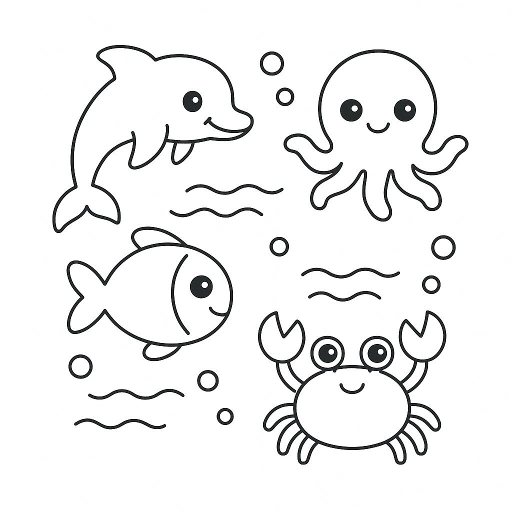 Cartoon Ocean