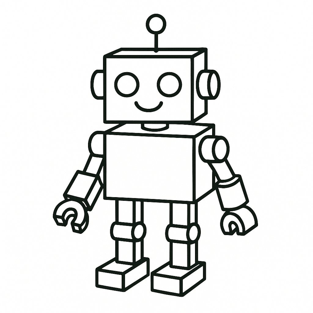 Geometric Robot Style