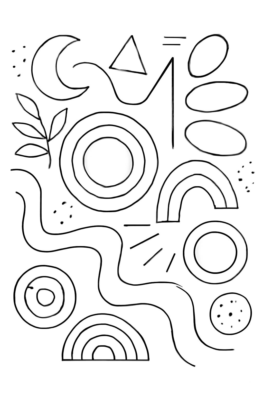 Uncolored Drawing Pages for Kids 2026