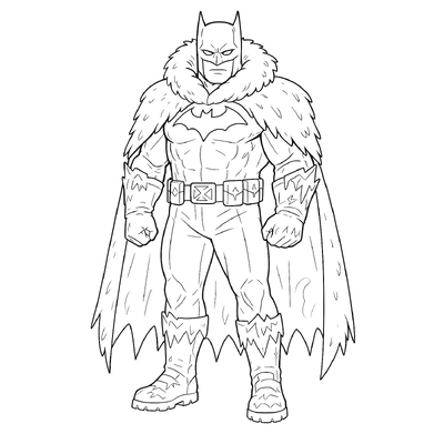 Batman Coloring Pages for Kids 2026 – PDF Images