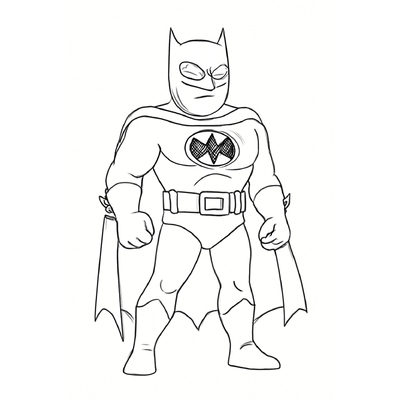 Batman Coloring Pages for Kids 2026 – PDF Images
