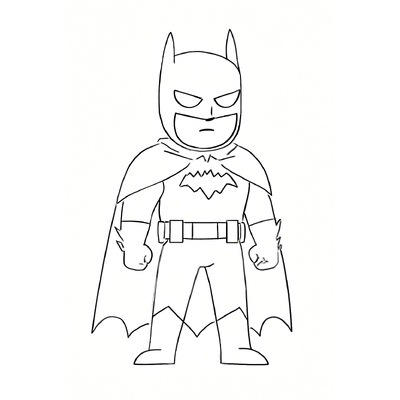 Batman Coloring Pages for Kids 2026 – PDF Images