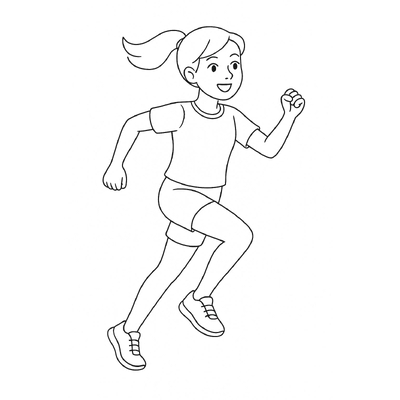 Beautiful Girl Coloring Pages for Kids 2026 – Easy PDF Download