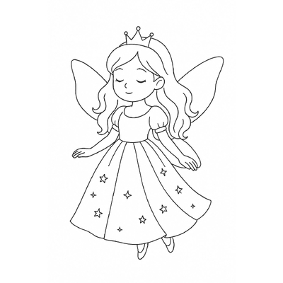 Beautiful Girl Coloring Pages for Kids 2026 – Easy PDF Download