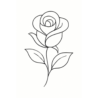 Beautiful Rose Coloring Pages for Kids 2026 | PDF Download