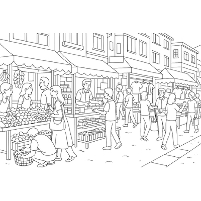 City Coloring Pages for Kids 2026